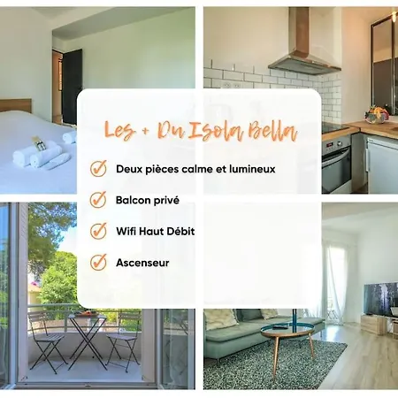 Le Isola Bella By Apirent #wifi #balcon #ascenseur Cannes